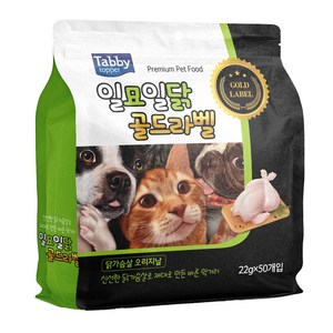 테비토퍼 고양이 일묘일닭 골드라벨 간식 50p, 닭가슴살, 1.1kg, 1개