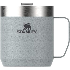 스탠리 클래식 진공 캠프 머그, 해머톤실버, 354ml, 1개
