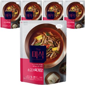 더미식 소고기 육개장, 350g, 5개