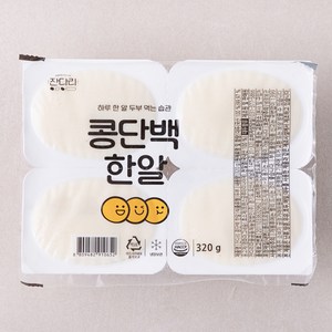 잔다리 두부 콩단백 한알, 320g, 1개