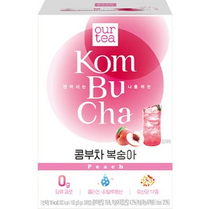 아워티 콤부차 복숭아 30p, 5g, 30개입, 1개