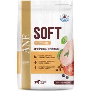 ANF 전연령용 독 소프트사료, 닭, 1.2kg, 1개