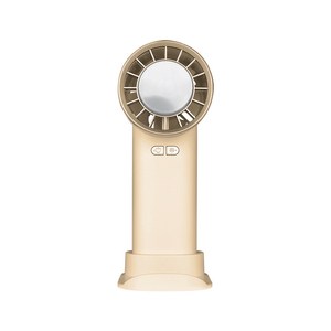 비즈 휴대용 펠티어 에어컨 급속냉각 손선풍기, BZ-FH40, 베이지