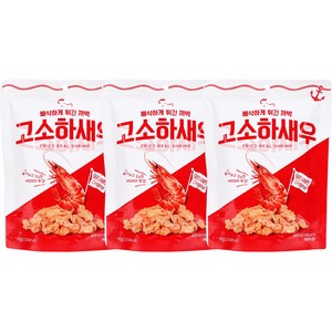 까박 새우머리튀김 고소하새우, 30g, 3개