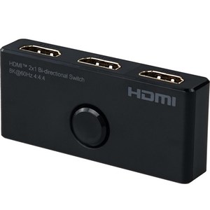 컴스 2포트 HDMI 2.1 양방향 선택기 8K 60Hz 4K 120Hz, PT345