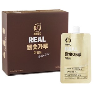 서비푸드 리얼 닭숫가루 마일드 닭가슴살 쉐이크 10p, 1개, 40g