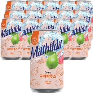 마틸다 구아바주스, 330ml, 12개