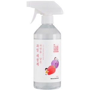 네이쳐러브메레 자연을담은 온가족 과일 야채 세정제, 480ml, 1개