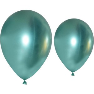 젤루뚝 메탈 파티 풍선 12.7cm 150p + 25.4cm 50p 세트, 그린, 1세트