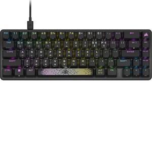 커세어 K65 RGB PRO MINI OPX 광적축 게이밍 기계식 유선 키보드, 블랙, RGP0144, 텐키리스