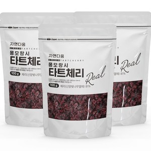 자연다움 몽모랑시 타트체리, 3개, 100g