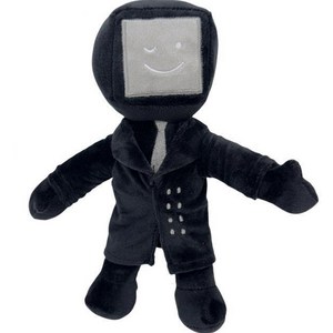 스키비디 토일렛 봉제인형, 25cm, tv맨, 1개