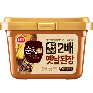 순창궁 옛날된장, 500g, 1개