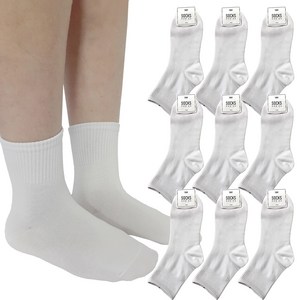 트라이 남성용 베이직 심플 단색 미니 양말 10켤레 세트