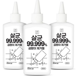 생활공식 살균 곰팡이 제거젤, 200ml, 3개