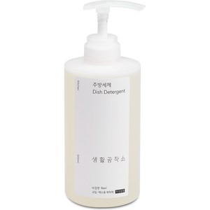 생활공작소 주방세제 바질향, 500ml, 1개