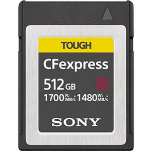 소니 CFexpess Type B TOUGH CEB-G512, 512GB, 1개