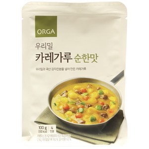 올가홀푸드 우리밀 카레가루 순한맛, 100g, 1개