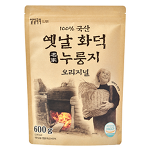 일일곡식 옛날 화덕 누룽지 오리지널, 600g, 1개