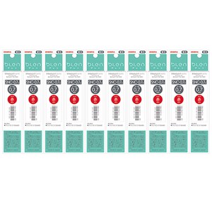 블렌 3C/2+S 전용 리필심 SNC-0.7 0.7mm, 레드, 10개