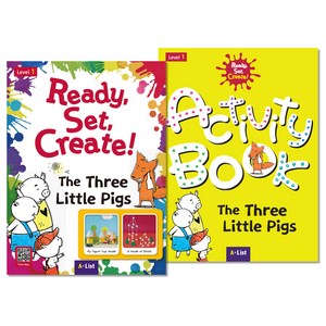 Ready Set Create! 1 : The Three Little Pigs (Student Book + Workbook), 에이리스트