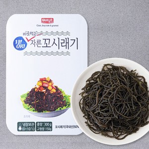 나무새 자른 꼬시래기, 300g, 1개