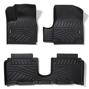 메이튼 튜닝 카매트 TPE 1열 + 2열 세트, 아이오닉 5, 블랙