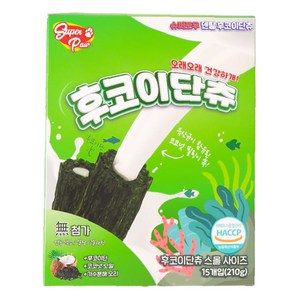 슈퍼포우 강아지 후코이단츄 덴탈껌, 후코이단, 210g, 1개