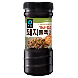 청정원 기사식당 돼지불백양념, 840g, 1개