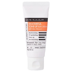 더마팩토리 워터풀 톤업 선크림 SPF50+ PA+++, 30ml, 30g, 1개