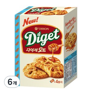 오리온 다이제 오트 4p, 112g, 6개