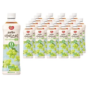 동원 보성홍차 아이스티 샤인머스캣 제로, 500ml, 24개