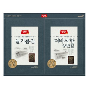 동원 양반김 8호 선물세트 + 쇼핑백, 1세트