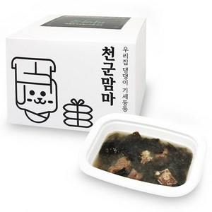 천군맘마 강아지 보양식 파우치, 미역국, 360g, 1개