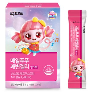 락피도 매일푸푸 쾌변젤리 15p, 225g, 1개