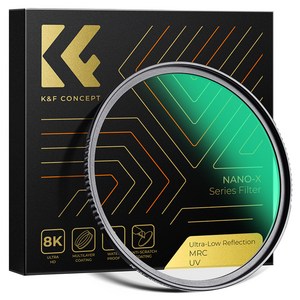 케이앤에프컨셉 NANO-X Ultra-Low Reflection 초저반사 필터 8K AGC Glass 52mm