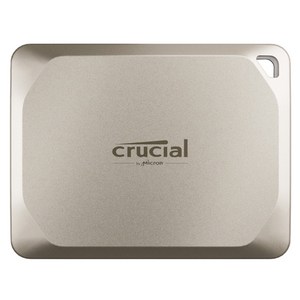 크루셜 X9 Po Mac용 휴대용 SSD, 4TB, CT4000X9PROMACSSD9B