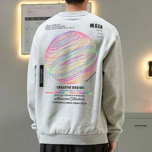문컬렉션 쭈리 오버핏 오로라 맨투맨