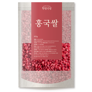 한방선생 홍국쌀 특품, 600g, 1개