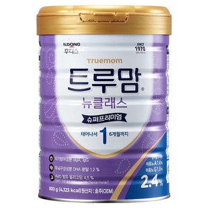 트루맘 뉴클래스 슈퍼프리미엄 분유 1단계, 800g, 1개