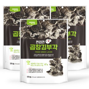 바다원 한입만 곱창김부각, 50g, 3개