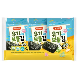 아이배냇 유기 보들김 멀티 9p, 김맛, 36g, 1개