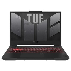 에이수스 2024 TUF 게이밍 A15 라이젠7 7435HS 지포스 RTX 4060, Mecha Gray, 512GB, 16GB, WIN11 Home, FA507NVR-LP005W