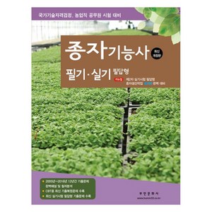 2024 종자기능사 필기 실기 필답형 국가기술자격검정 농업직 공무원 시험 대비, 부민문화사 자연과학부(저), 부민문화사