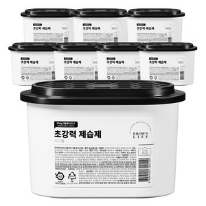 브라운라이프 초강력 제습제 비드형 본품, 325g, 8개