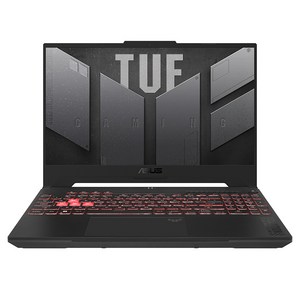 에이수스 2024 TUF GAMING A15 라이젠7 7000 시리즈 지포스 RTX4060 FA507NVR-LP005, Mecha Gray, 512GB, 16GB, Free DOS