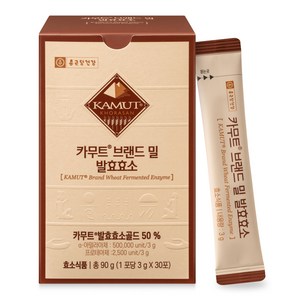 카무트 브랜드 밀 발효효소 30p, 90g, 1개