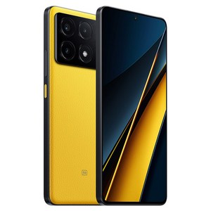 샤오미 POCO X6 Pro 5G 8GB+256GB 공기계, 옐로우, 256GB