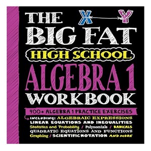 The Big Fat High School Algebra 1 Workbook:400+ Algebra 1 Practice Exercises, Workman Publishing