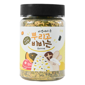 퍼기 자연에서 온 뿌리고 비비는 후리가케, 혼합맛(소고기/단호박), 100g, 1개